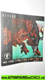 Aliens vs Predator kenner BULL ALIEN Stampeed mini comic 7
