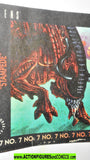 Aliens vs Predator kenner BULL ALIEN Stampeed mini comic 7