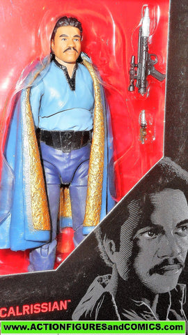 STAR WARS action figures LANDO CALRISSIAN 6 inch the Black Series 2017 39 moc mib