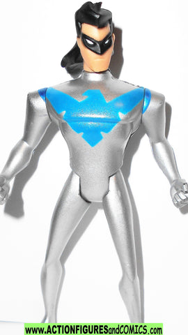 batman animated series NIGHTWING 2002 mattel Silver dollar