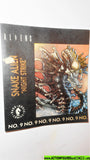 Aliens vs Predator kenner SNAKE ALIEN night strike mini comic 9