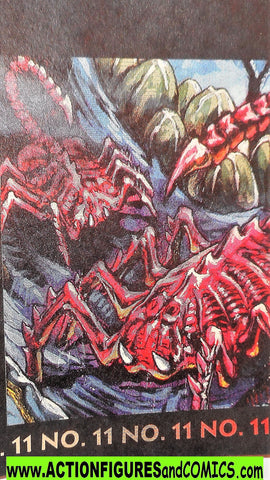 Aliens vs Predator kenner FACE HUGGER Terrodrome mini comic 11