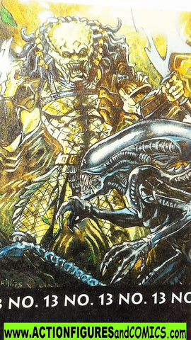 Aliens vs Predator kenner ULTIMATE BATTLE mini comic 12