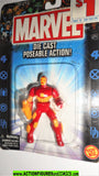 Marvel die cast IRON MAN 2 poseable action figure 2002 toybiz universe moc