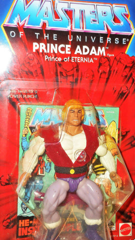 Masters of the Universe PRINCE ADAM vintage commemorative he