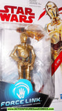 star wars action figures C-3PO droid force link 2017 action figure