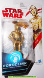 star wars action figures C-3PO droid force link 2017 action figure