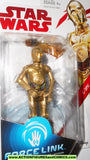 star wars action figures C-3PO droid force link 2017 action figure