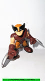 Marvel Super Hero Squad WOLVERINE x-men brown coming of apocalypse