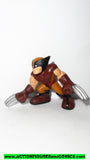 Marvel Super Hero Squad WOLVERINE x-men brown coming of apocalypse