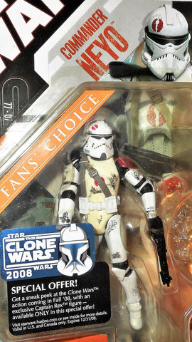 star wars action figures COMMANDER NEYO 30th anniversary saga coin moc