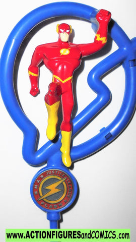 justice league unlimited FLASH STRAW Subway restaurant dc universe