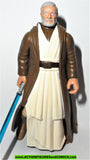 star wars action figures OBI WAN KENOBI 1995 short saber hasbro toys action figures power of the force potf