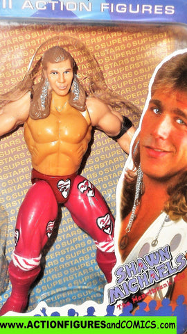 Wrestling WWF action figures SHAWN MICHAELS superstars 1996 jakks moc