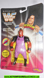 Wrestling WWF action figures MABEL 1995 bend-ems ERROR CARD  justoys moc