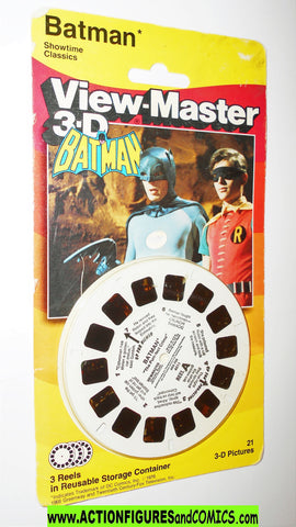 View-Master 1990 BATMAN 66 1966 classic tv series vintage 3D REELS