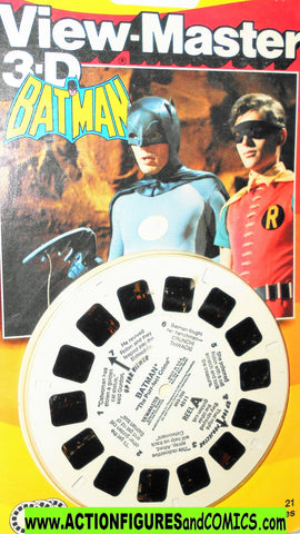 View-Master 1990 BATMAN 66 1966 classic tv series vintage 3D REELS moc –  ActionFiguresandComics