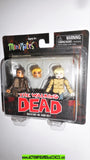 minimates HUNTER CHRIS ZOMBIE HOLLY the walking dead moc
