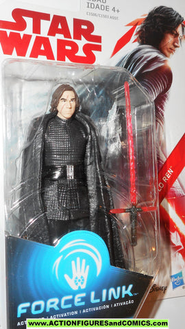 star wars action figures KYLO REN unmasked force link 2017