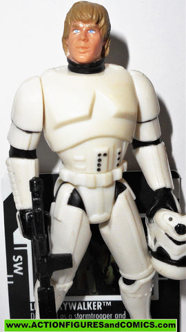 star wars action figures LUKE SKYWALKER stormtrooper disguise 1997 FREEZE FRAME