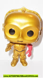 Funko POP star wars C-3PO droid bobble head #64 force awakens