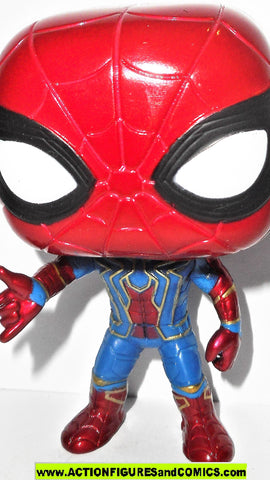 Funko POP marvel IRON SPIDER MAN 287 avengers infinity war bobble head