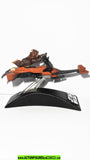 star wars titnaium SPEEDER BIKE with ewok PAPLOO complete