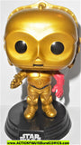 Funko POP star wars C-3PO droid bobble head #64 force awakens