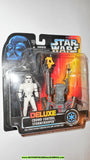 star wars action figures STORMTROOPER Deluxe crowd control power of the force moc