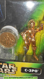 star wars action figures C-3PO power of the force Collector Coin mib moc