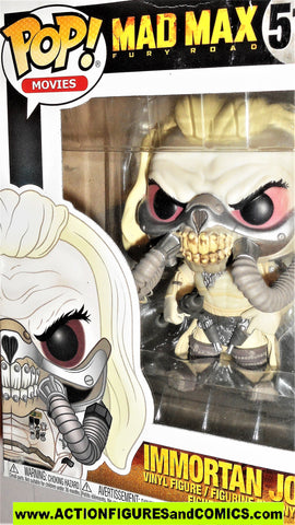 Funko Pop IMMORTAN JOE Mad Max Fury Road vinyl figures moc mib
