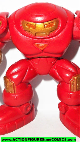 Marvel Super Hero Squad IRON MAN HULKBUSTER hulk buster complete pvc action figures
