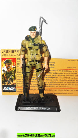 GI Joe Hasbro 25th Anniversary, Set 2 Action Figure Da Collezione (3.75 Inch) Con Fumetto: Falcon E Nemesis Enforcer, Edizione 2008, Raro