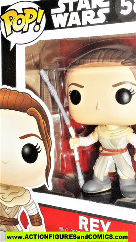 Funko Pop star wars REY 58 bobble-head force awakens vinyl figures moc mib