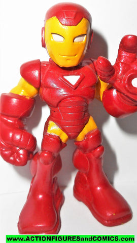 Marvel Super Hero Squad IRON MAN animated complete armored adventures pvc action figures