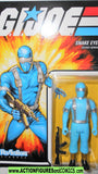 gi joe SNAKE EYES 2021 light blue Reaction figures super7 cartoon moc