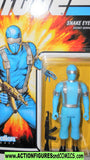 gi joe SNAKE EYES 2021 light blue Reaction figures super7 cartoon moc