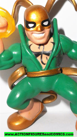 Marvel Super Hero Squad IRON FIST Quinjet gold