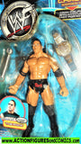 Wrestling WWE action figures ROCK real scan 2001 ringside chaos moc