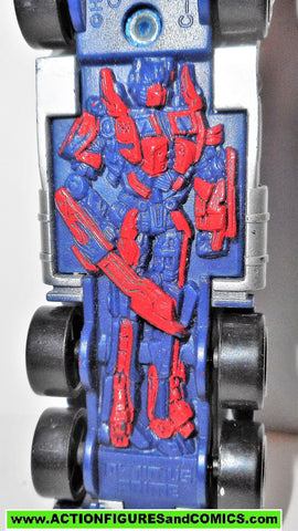 transformers movie OPTIMUS PRIME RPMs Variant BLUE vs bonecrusher truck