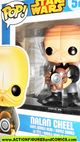 Funko Pop star wars CANTINA BAND MEMBER Nalan Cheel 52 vinyl moc mib