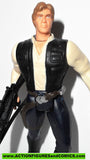 star wars action figures HAN SOLO 1995 complete power of the force potf