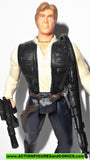 star wars action figures HAN SOLO 1995 complete power of the force potf