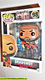 Funko Pop dc universe DEADSHOT 98 suicide squad movie moc