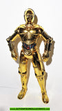 star wars action figures C-3PO 1995 complete power of the force potf