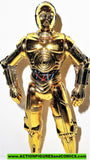 star wars action figures C-3PO 1995 complete power of the force potf