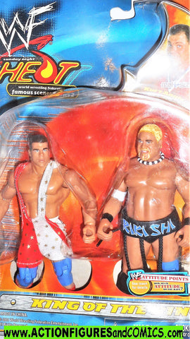 Wrestling WWF action figures KURT ANGLE vs RIKISHI wwe moc 000