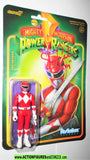 Power Rangers RED RANGER Reaction ***AUTOGRAPHED*** super7 moc