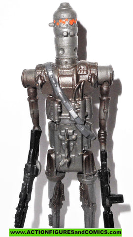 star wars action figures IG-88 bounty hunter power of the force