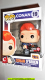 Funko Pop CONAN O'BRIEN late night tbs 19 vinyl figures moc mib